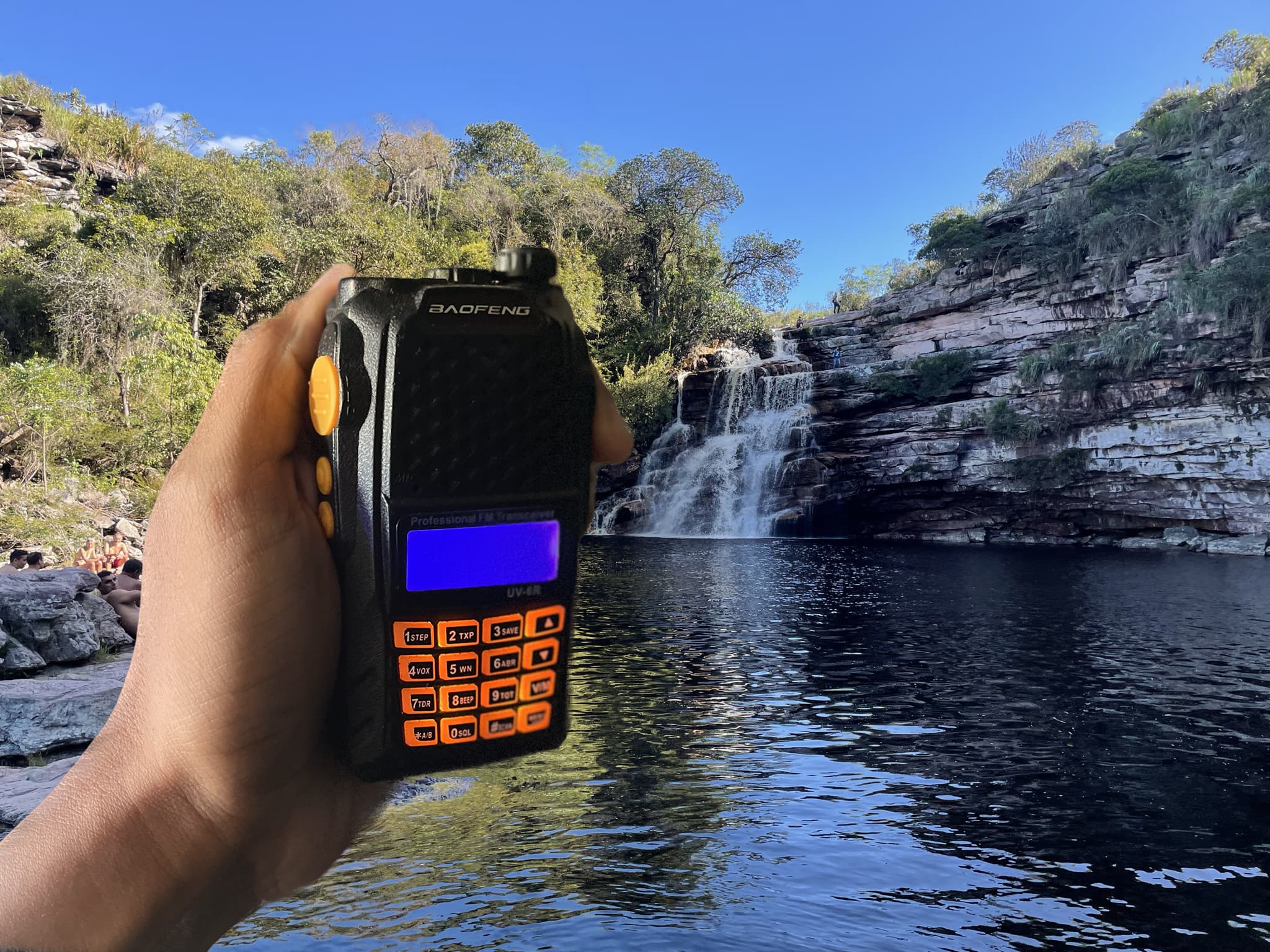 Portable two-way radio
